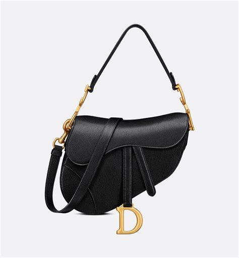 bolsa dior saddle negra|christian Dior saddle.